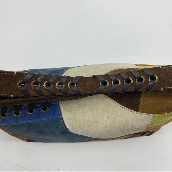 Coach 2004 suede patchwork hobo F04s-9587 - Picture 3 of 13